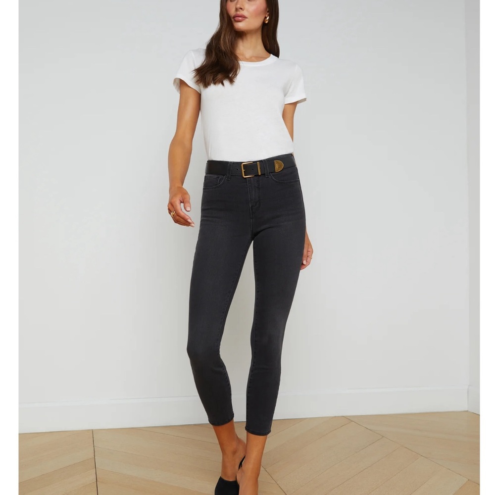 L’Agence Margot Dark Graphite Jeans Size 30